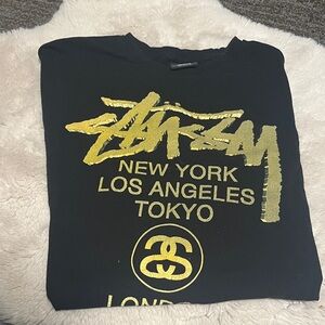 Stussy Black Tee